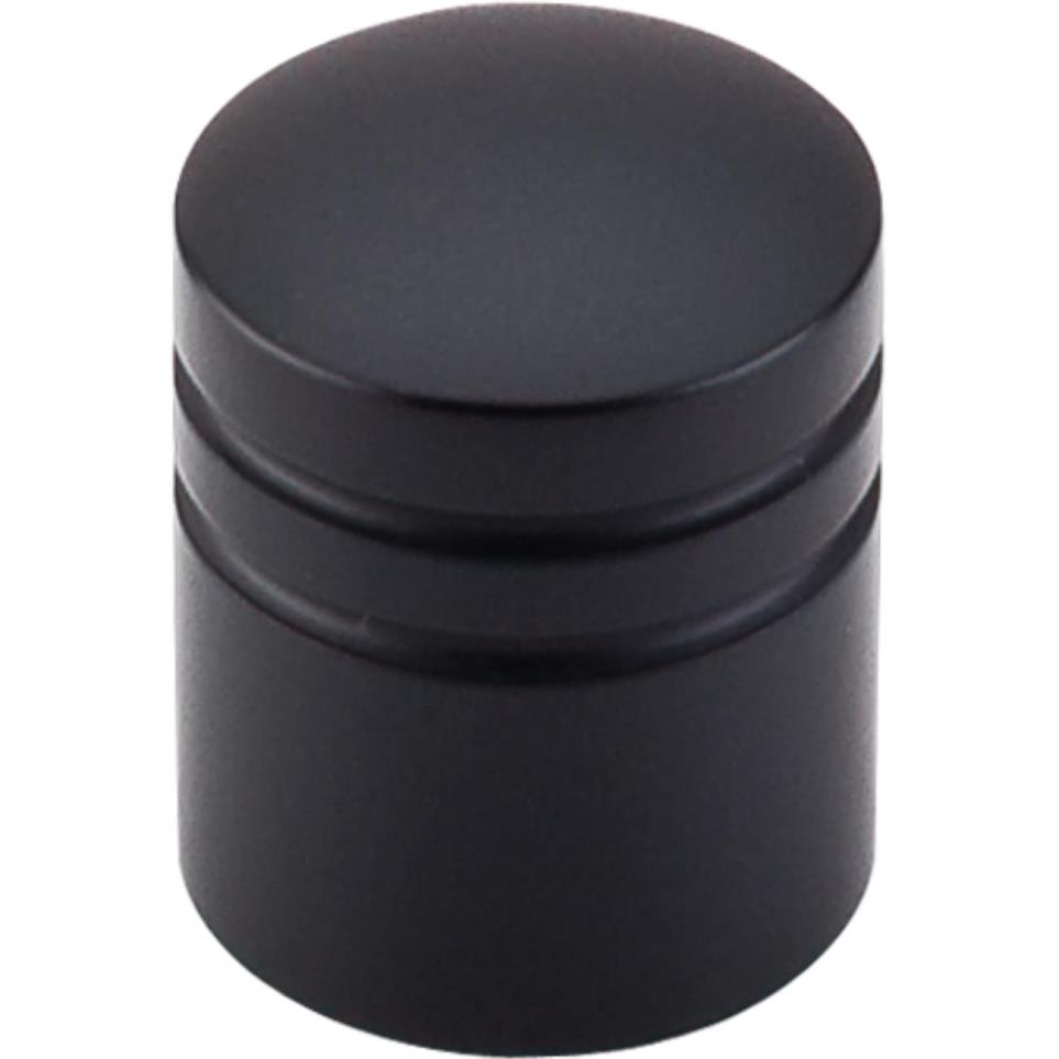 Knob Flat Black Black Knobs