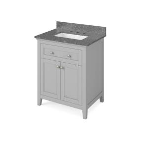 Base with Sink Top Grey Grey / Black Vanities