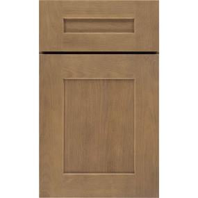 5 Piece Buckskin Medium Finish 5 Piece Cabinets