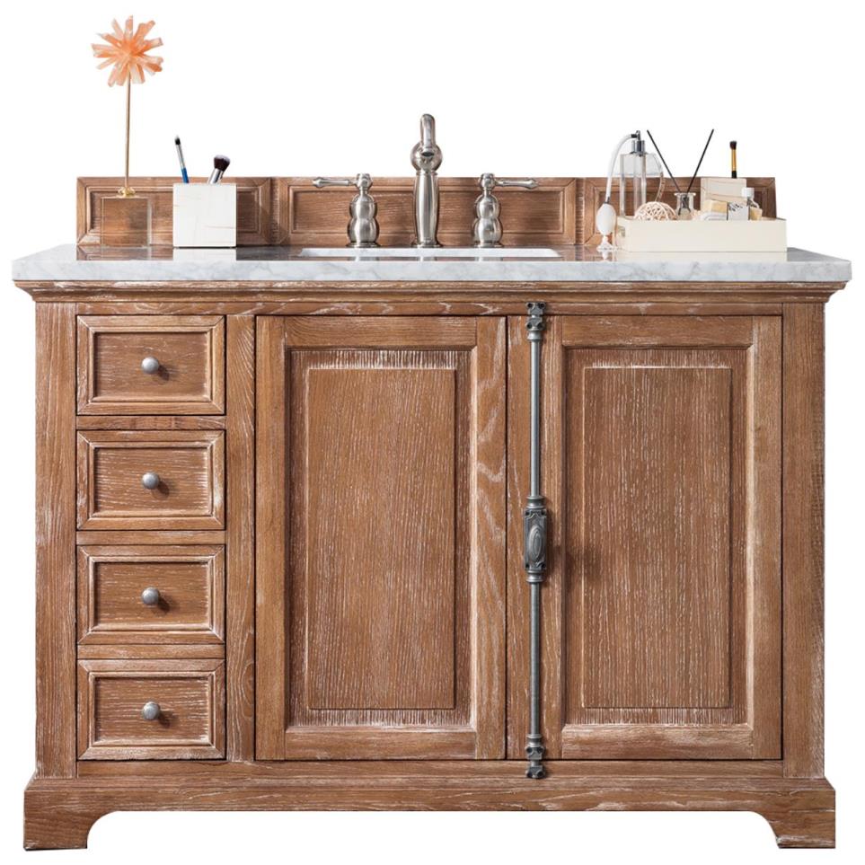 Base with Sink Top Driftwood Medium Finish Vanities