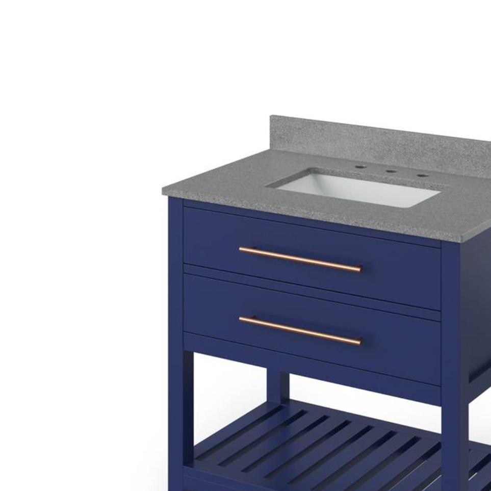 Base with Sink Top Hale Blue Blue / Purple Vanities