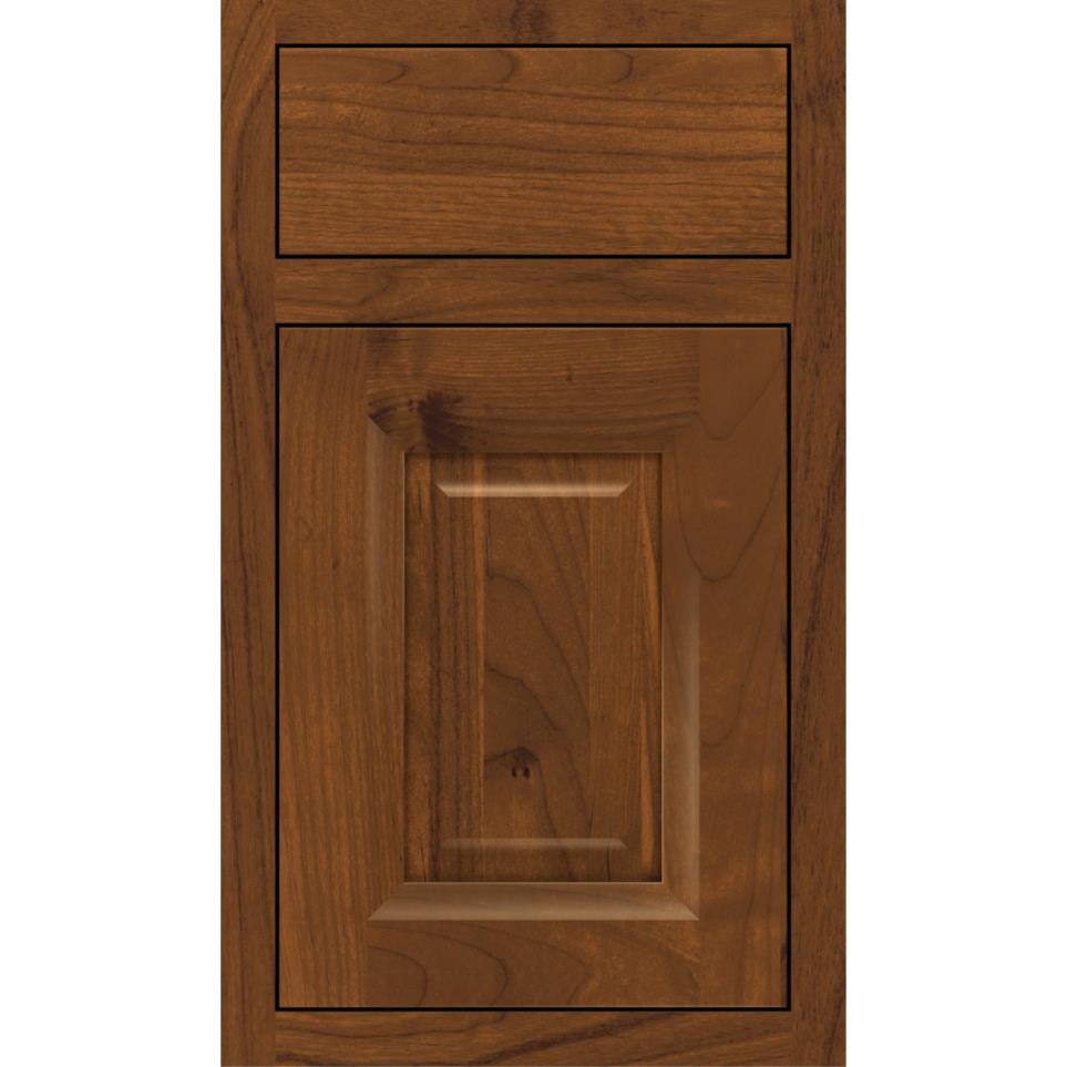 Square Suede Medium Finish Square Cabinets