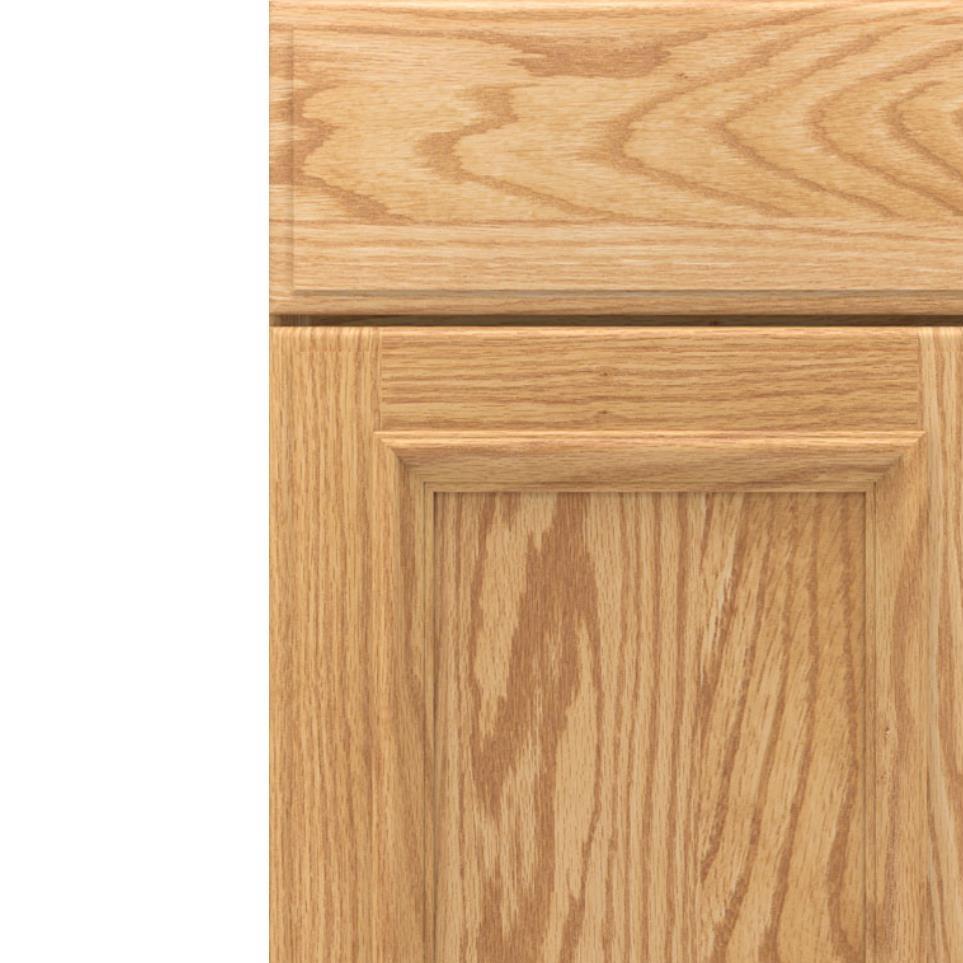 Square Natural Light Finish Square Cabinets