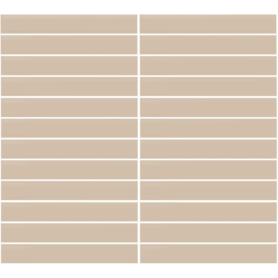 Mosaic Matte Urban Putty Matte Beige/Tan Tile