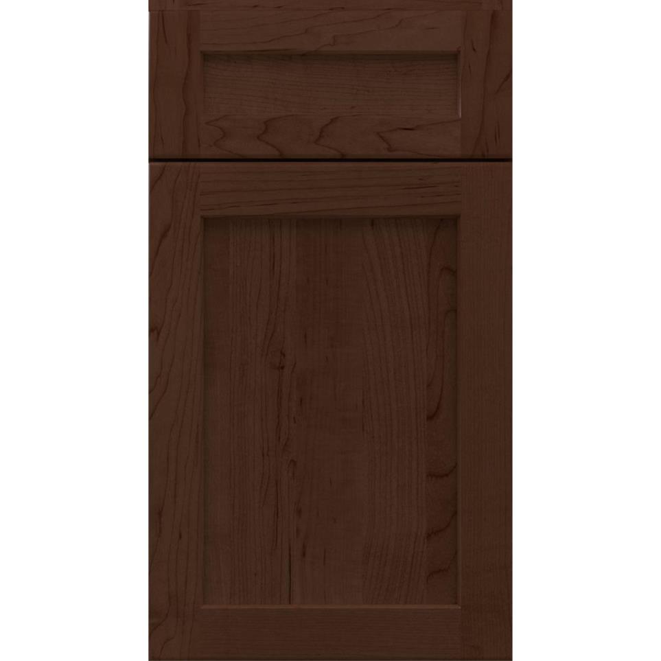 Square Porter Dark Finish Square Cabinets