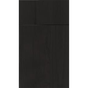 Slab Charcoal Dark Finish Slab Cabinets