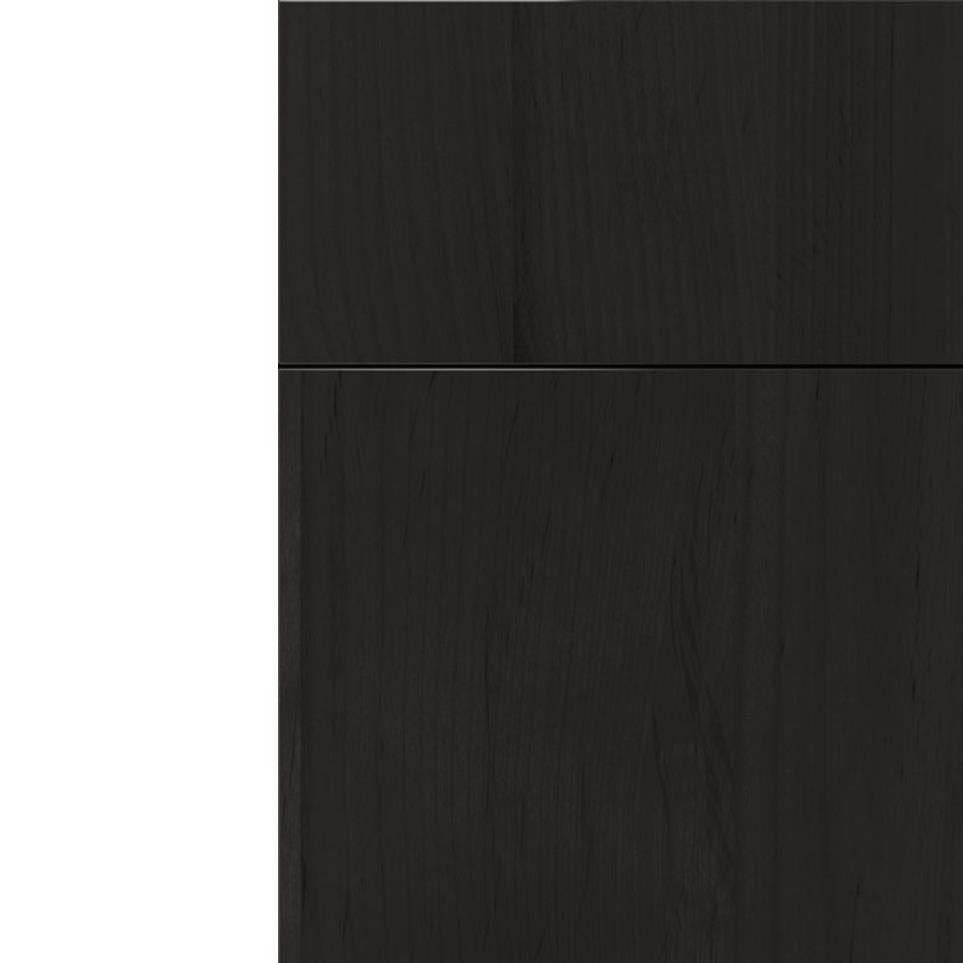 Slab Charcoal Dark Finish Slab Cabinets