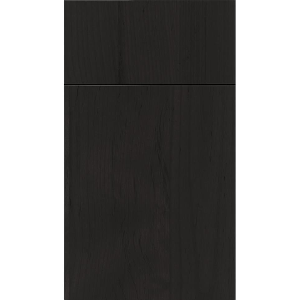 Slab Charcoal Dark Finish Slab Cabinets