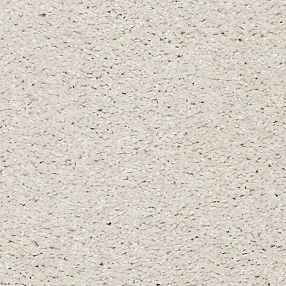 Textured Saxony Full Moon White Carpet