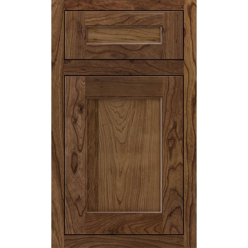 Inset Mustang Medium Finish Inset Cabinets