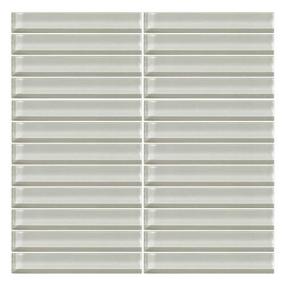 Feather White Glass