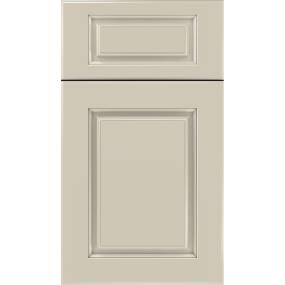 5 Piece Satin Daybreak Paint - Grey 5 Piece Cabinets