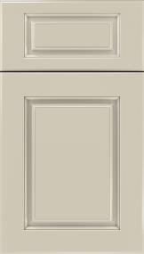 5 Piece Satin Daybreak Paint - Grey 5 Piece Cabinets