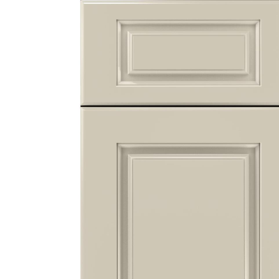 5 Piece Satin Daybreak Paint - Grey 5 Piece Cabinets