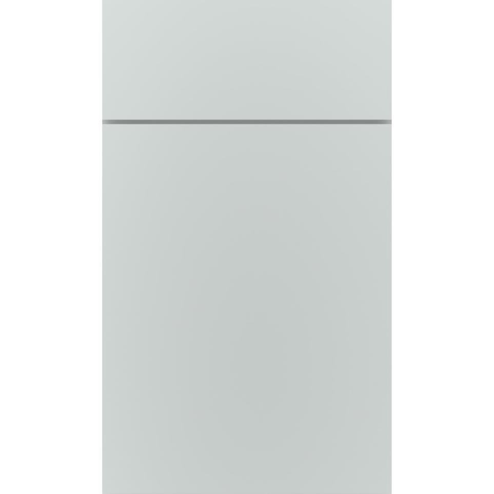 Slab North Star Paint - Grey Slab Cabinets