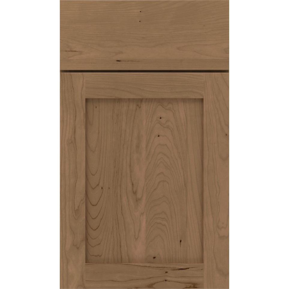 Square Buckskin Medium Finish Square Cabinets