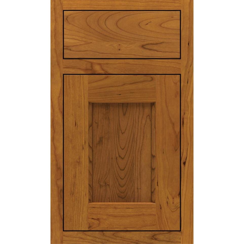 Square Pheasant Light Finish Square Cabinets