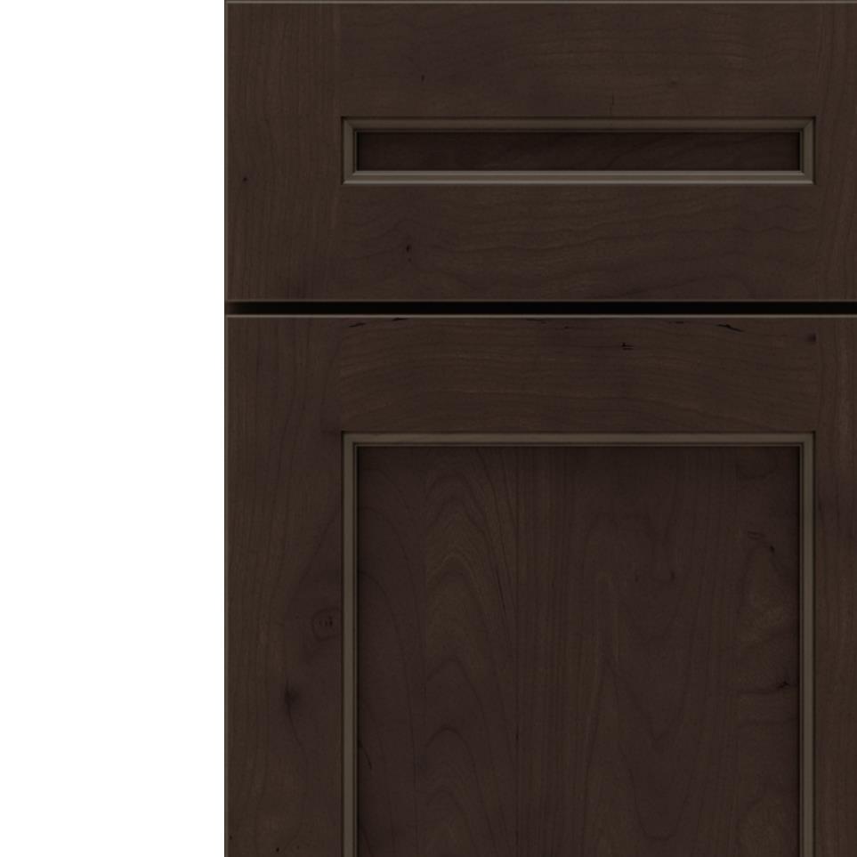 5 Piece Thatch Dark Finish 5 Piece Cabinets