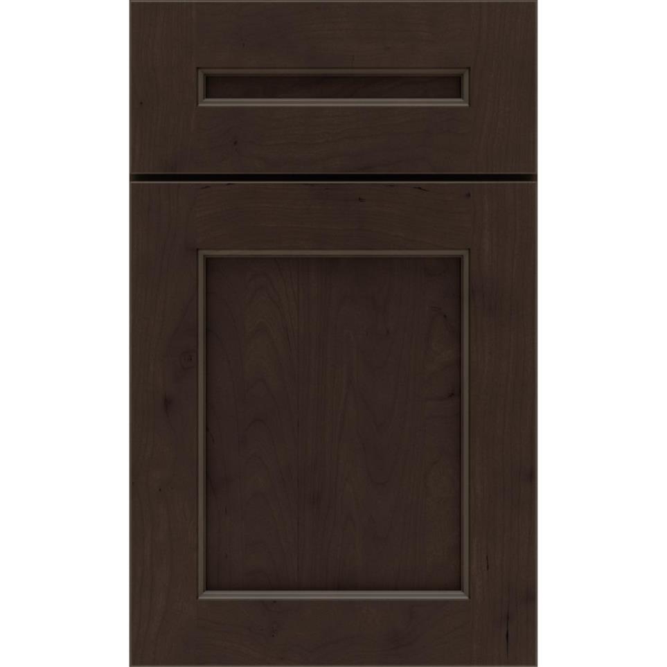 5 Piece Thatch Dark Finish 5 Piece Cabinets