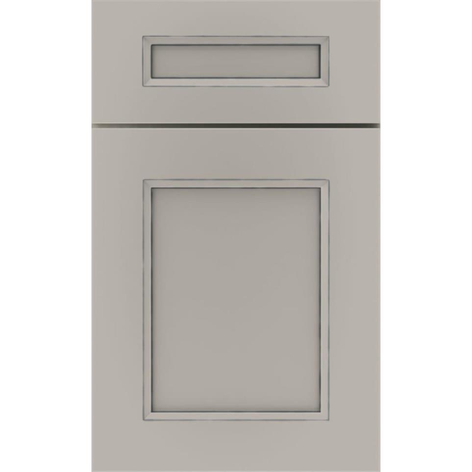 5 Piece Cloud Grey Stone Glaze - Paint 5 Piece Cabinets