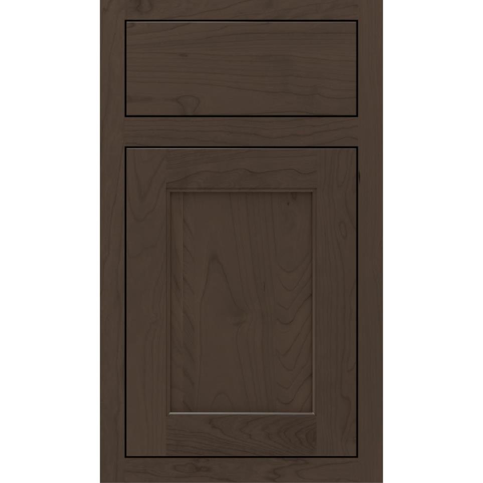 Square Shadow Dark Finish Square Cabinets