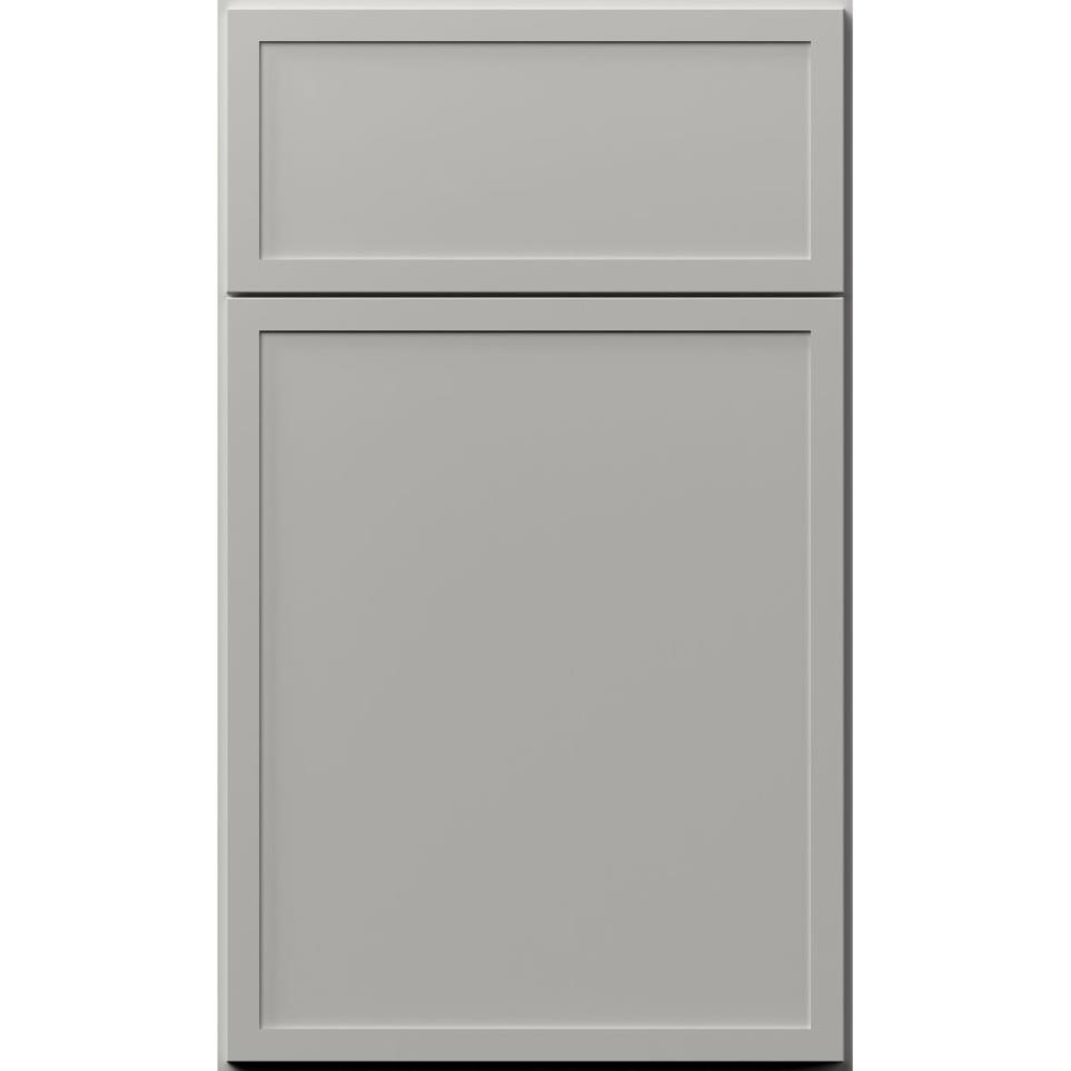 Square Cloud White Paint - Grey Square Cabinets
