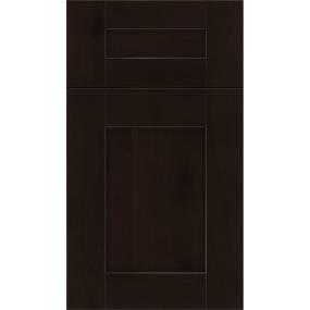 Square Espresso Black Glaze Glaze - Stain Square Cabinets
