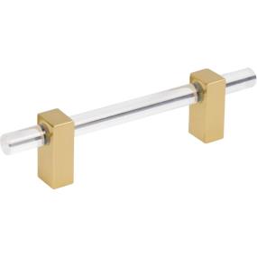 Bar Pull Brushed Gold Brass / Gold Pulls