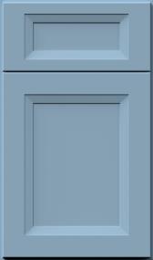 Square Ocean Blue Paint - Other Cabinets