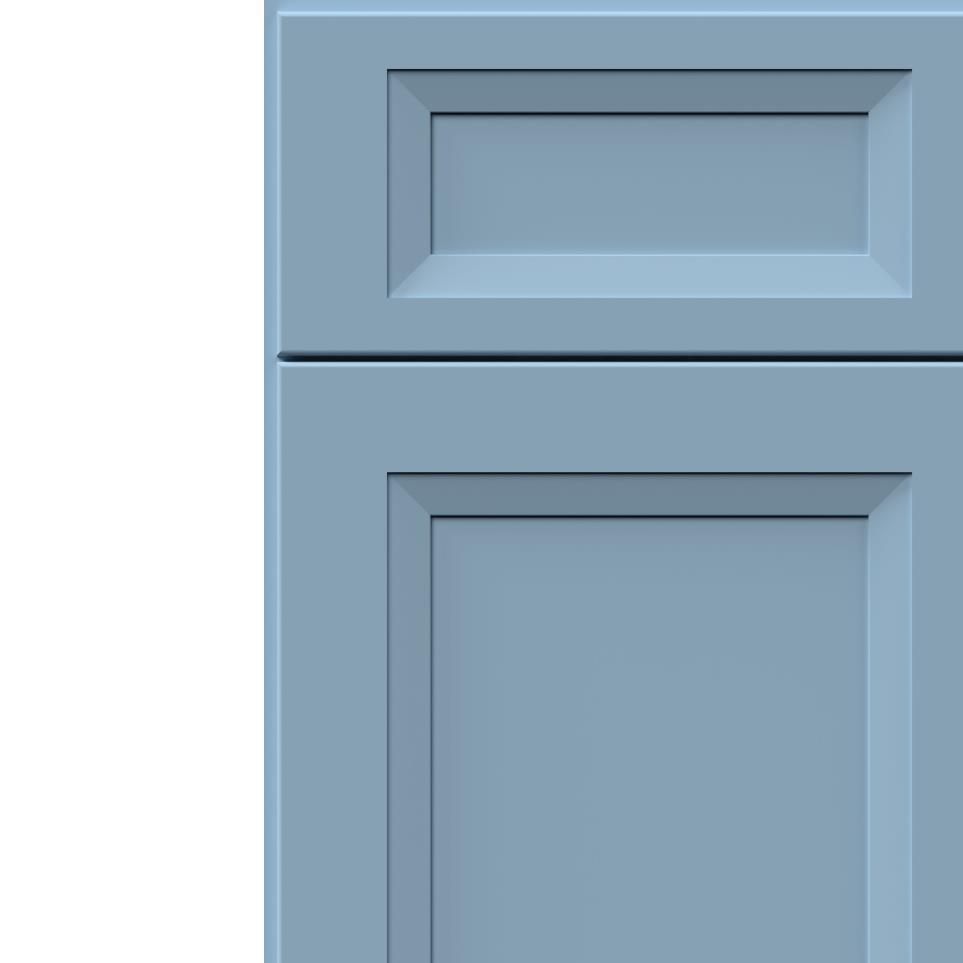 Square Ocean Blue Paint - Other Square Cabinets