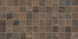 Mosaic Multi Brown Matte Brown Tile