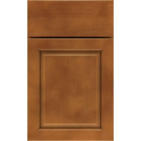 Square Cattail Medium Finish Square Cabinets