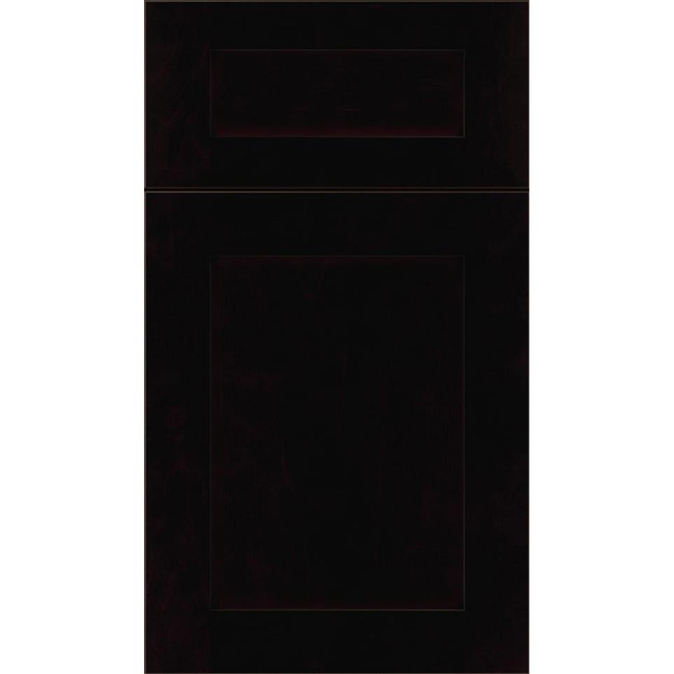 5 Piece Espresso Black Glaze Glaze - Stain 5 Piece Cabinets