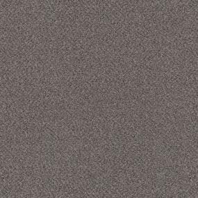 Textured Saxony Mezzotint Brown Carpet