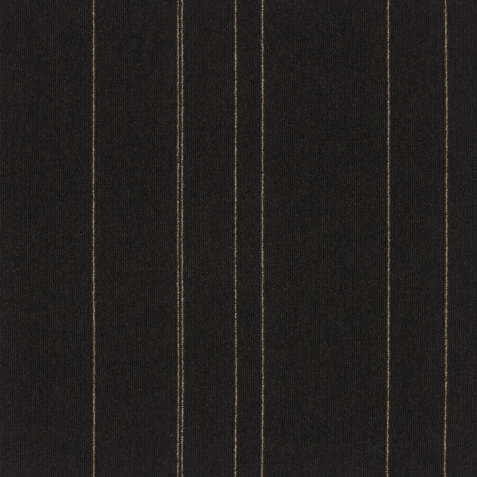 Loop Down To Earth Black Carpet Tile