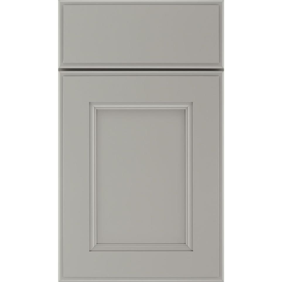 Square Stamped Concrete Paint - Grey Square Cabinets