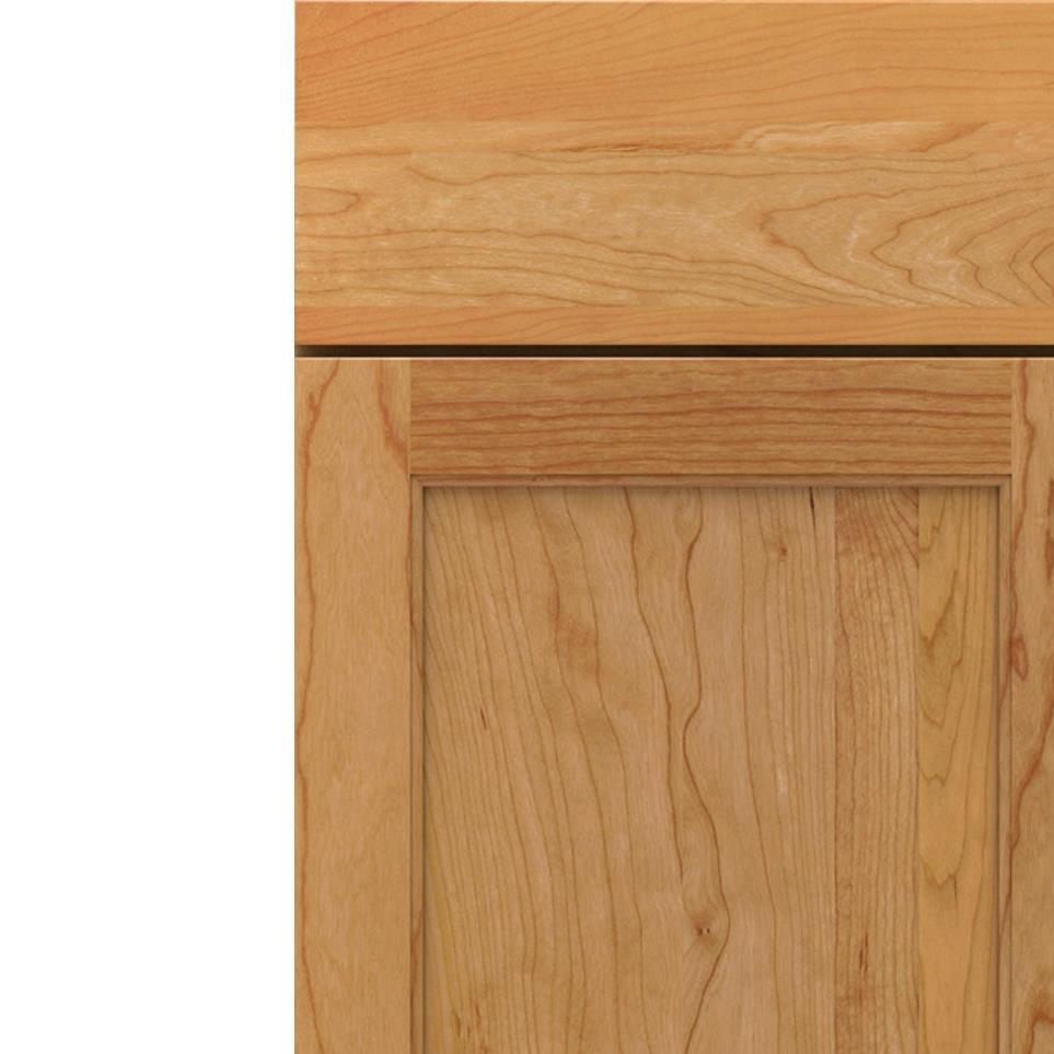 Square Natural Light Finish Square Cabinets