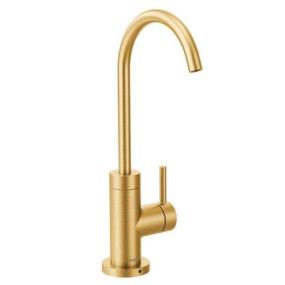 Kitchen Brushed Gold Brass / Gold Faucets