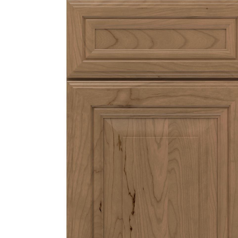 5 Piece Gunny Medium Finish 5 Piece Cabinets