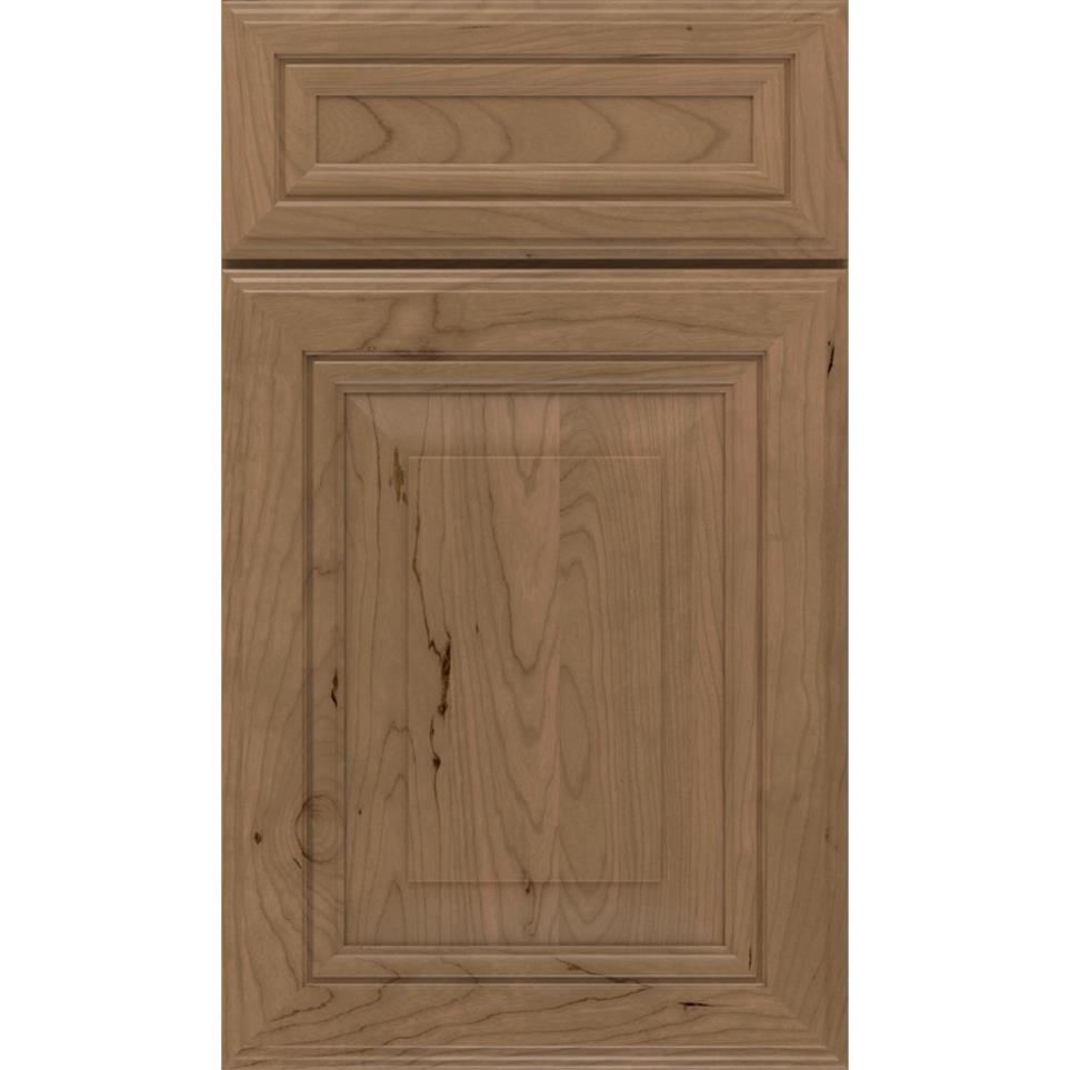 5 Piece Gunny Medium Finish 5 Piece Cabinets