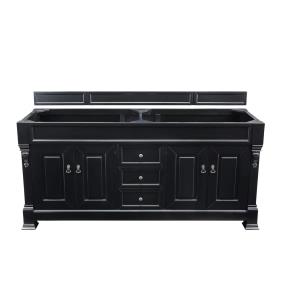 Base with Sink Top Antique Black Grey / Black Vanities