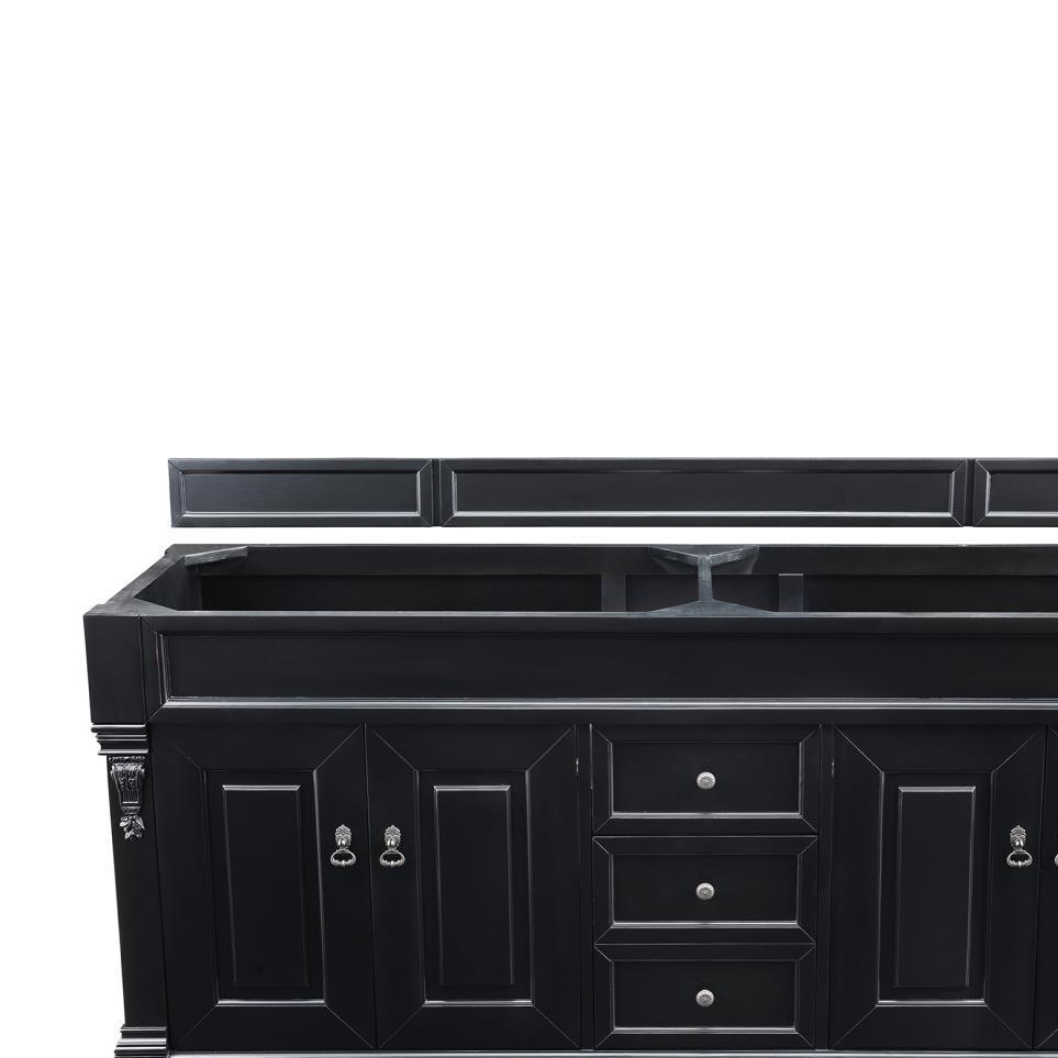 Base with Sink Top Antique Black Grey / Black Vanities