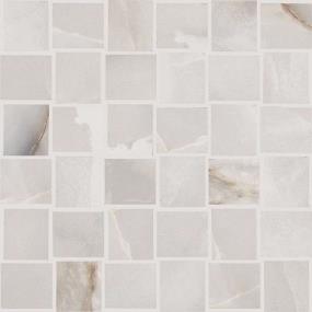 Mosaic Egret White Tile