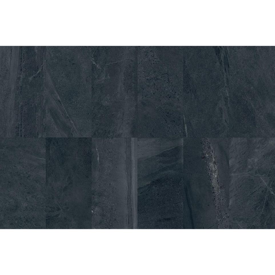 Tile District Slate Matte Black Tile