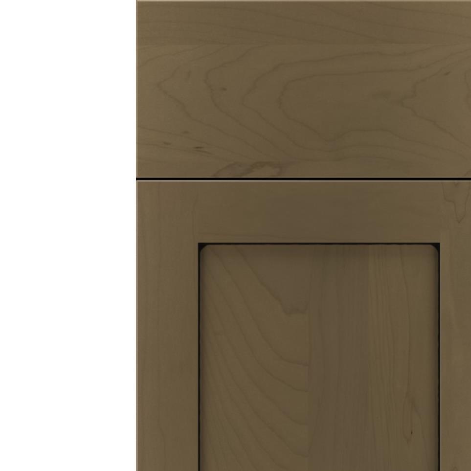 Square Cortado Black Glaze Glaze - Stain Square Cabinets