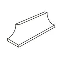 Trims/Moldings Light Smoke Spc Matte Gray Trims, Moldings, and Transitions