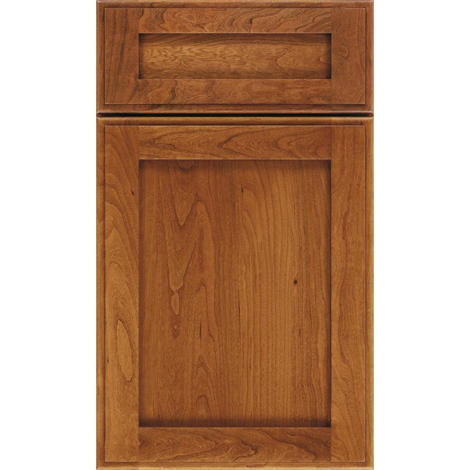 5 Piece Ruddy Toasted Almond Medium Finish 5 Piece Cabinets