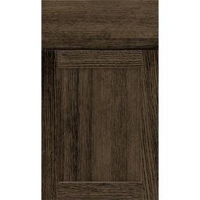 Square Morel Roan Dark Finish Square Cabinets