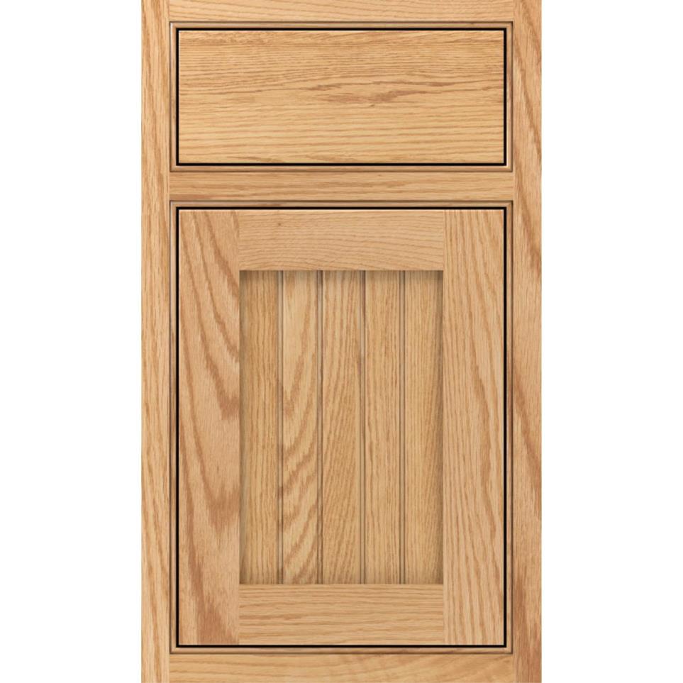 Square Natural Light Finish Square Cabinets