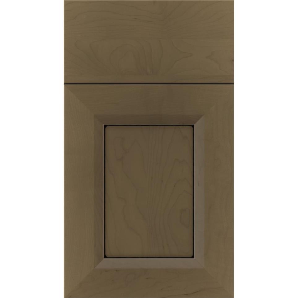 Square Cortado Black Glaze Glaze - Stain Square Cabinets